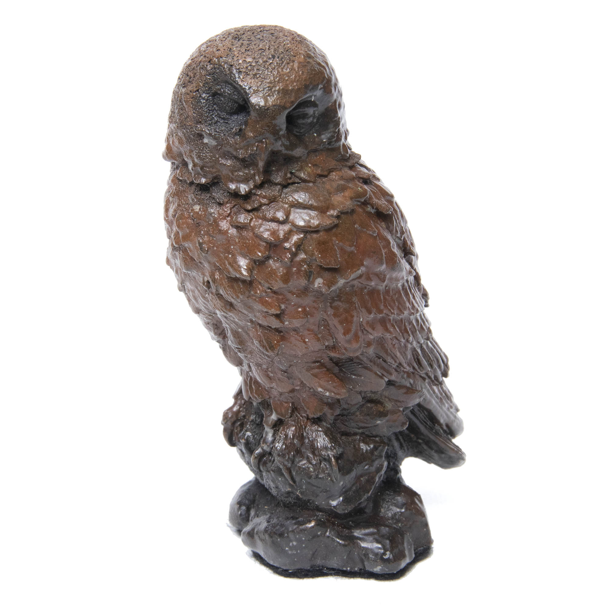 Bronze Little Owl Unique Bronzes Cotswold Gift Gallery
