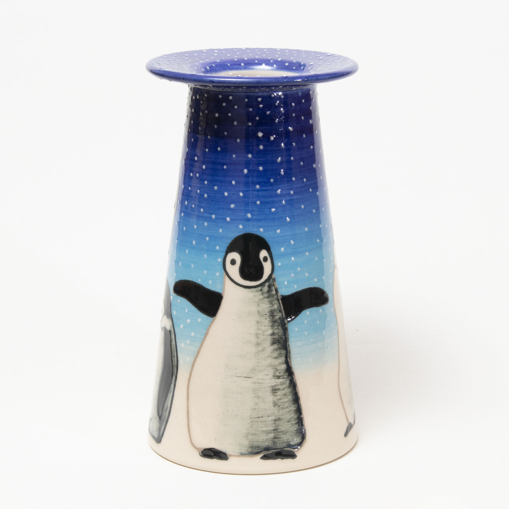 Penguin 7inch Vase Dennis Chinaworks Cotswold Gift Gallery
