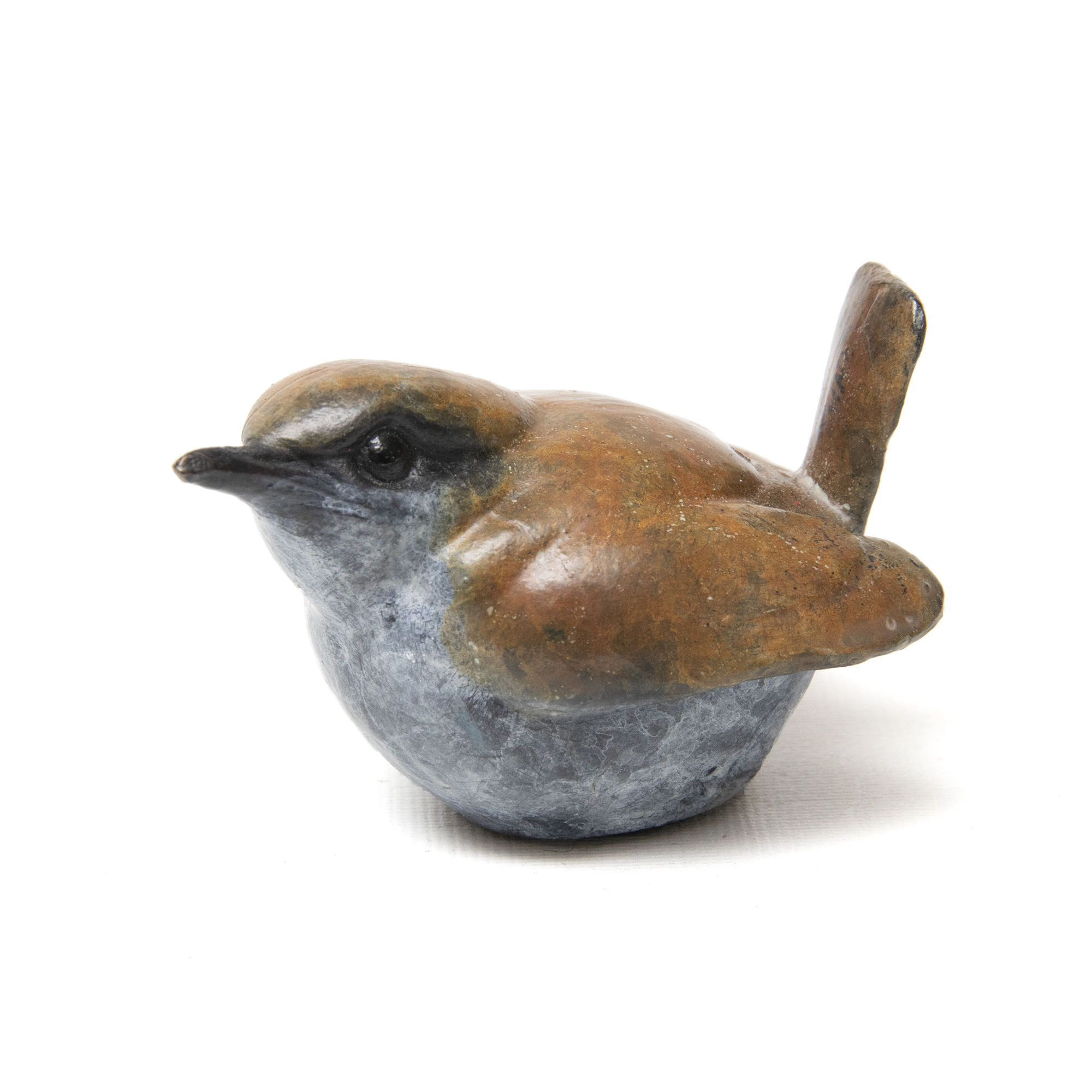 Bronze Wren Unique Bronzes Cotswold Gift Gallery