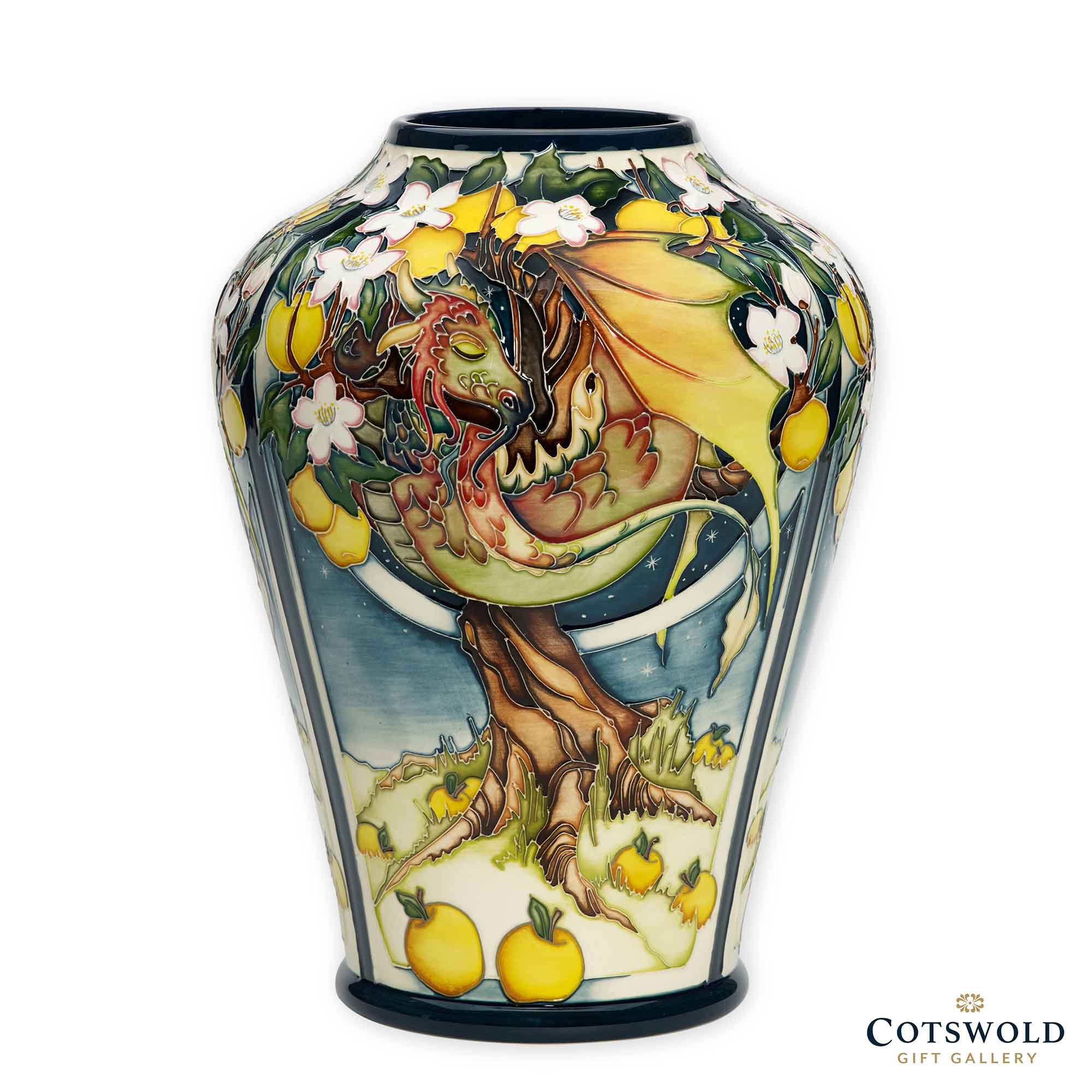Ladon Vase Moorcroft Pottery Cotswold Gift Gallery