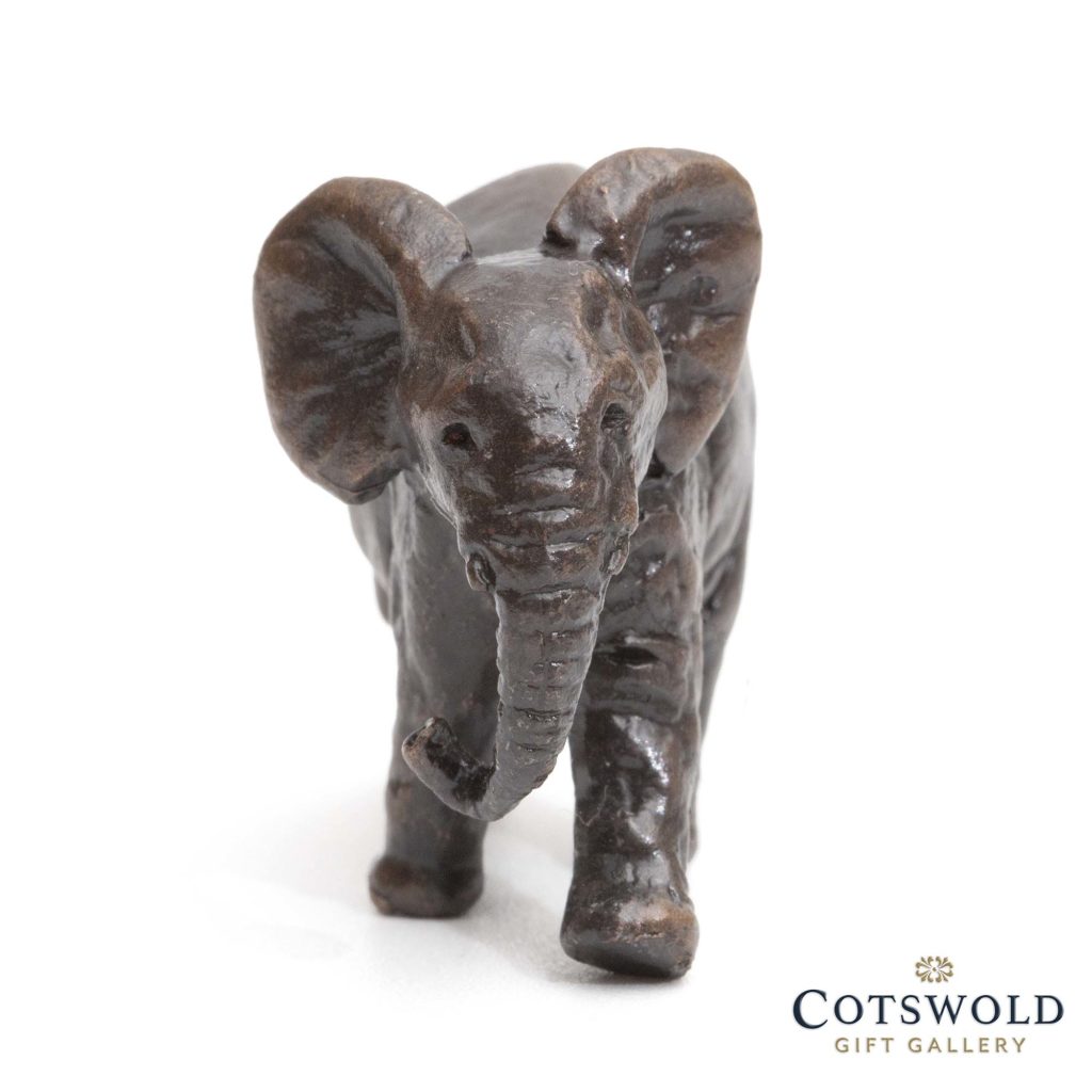 Richard Cooper Bronze Miniature Jaunty Elephant 1 1024x1024