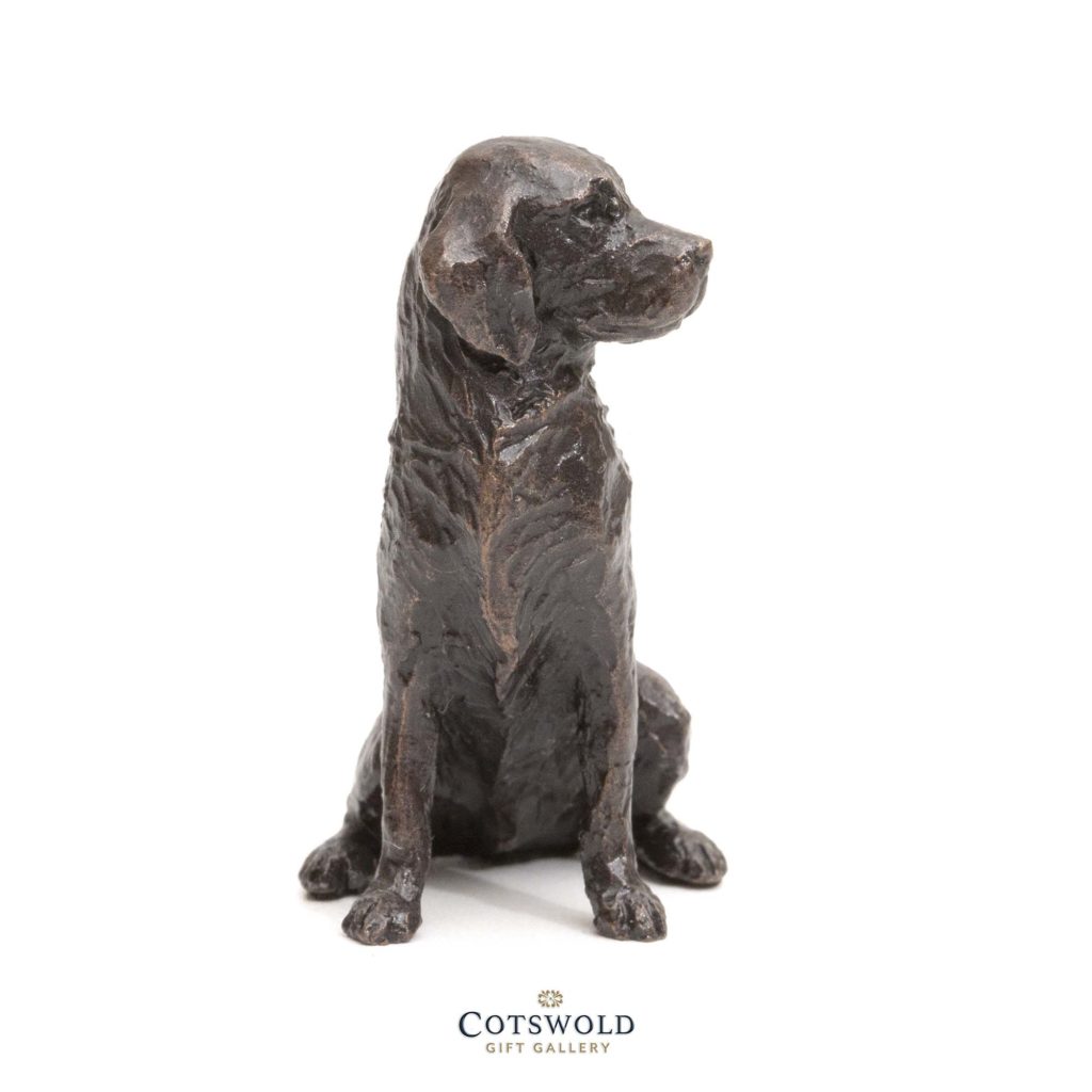 Richard Cooper Bronze Miniature Retriever Sitting 3 1024x1024