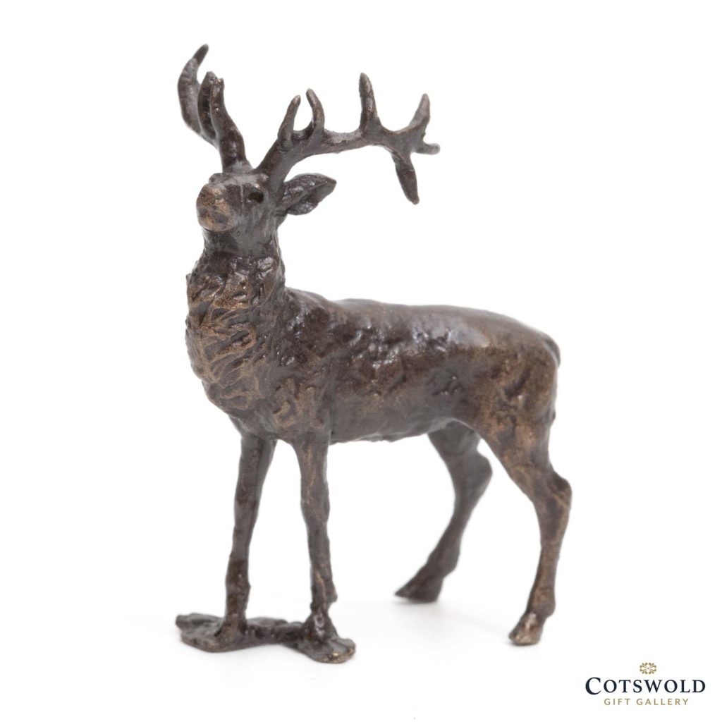 Richard Cooper Bronze Miniature Stag 2 1024x1024