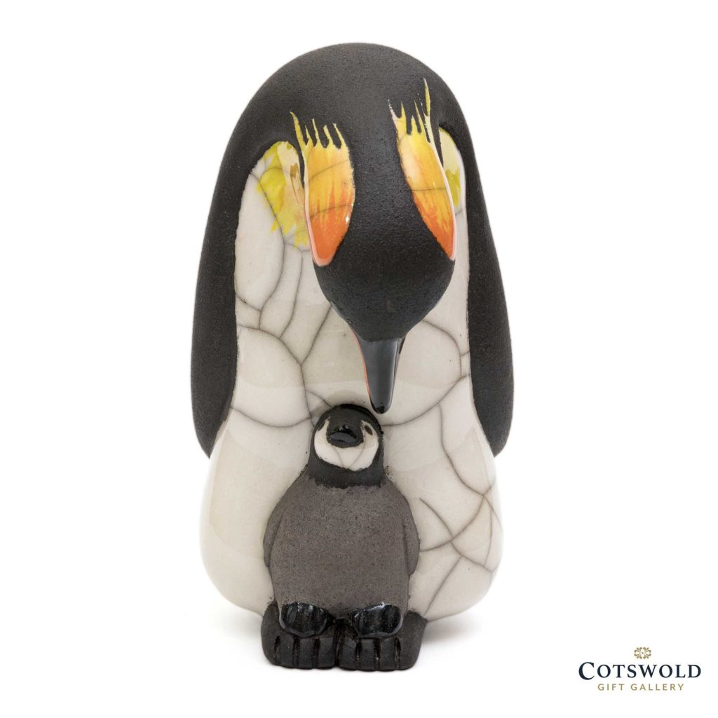 Chloe Harford Raku Penguin Mother And Baby 2 1024x1024