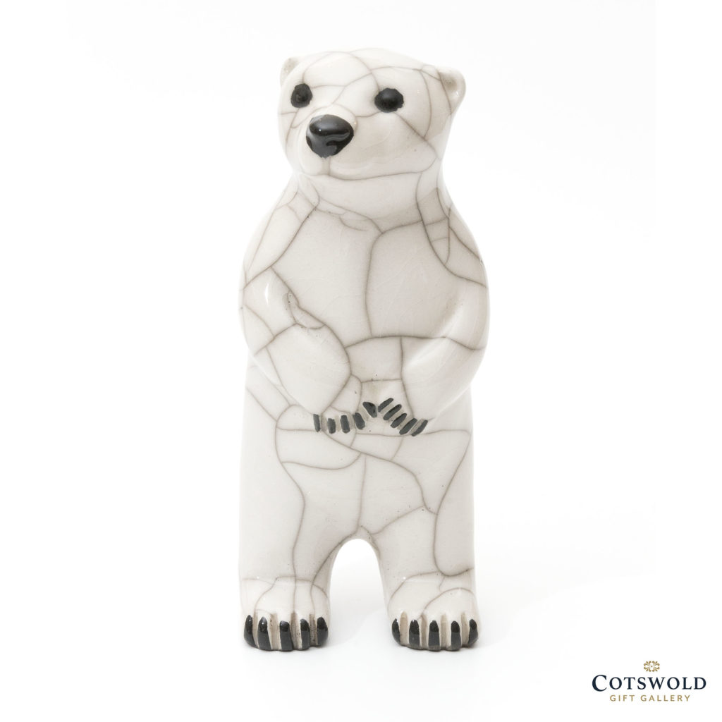 Chloe Harford Raku Polar Bear Standing 1 1024x1024