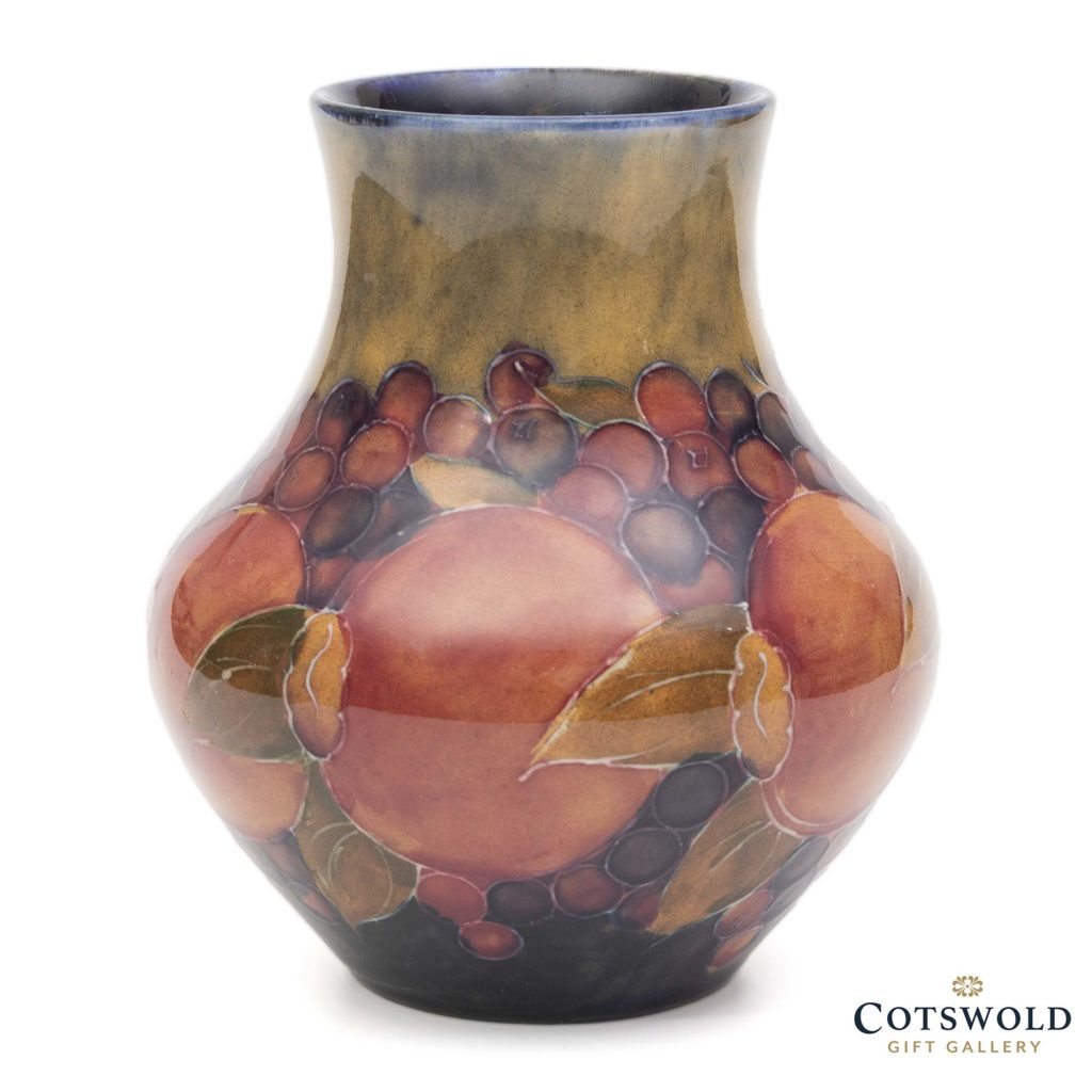 Vintage Moorcroft Pomegranate 5inch Vase Cotswold Gift Gallery