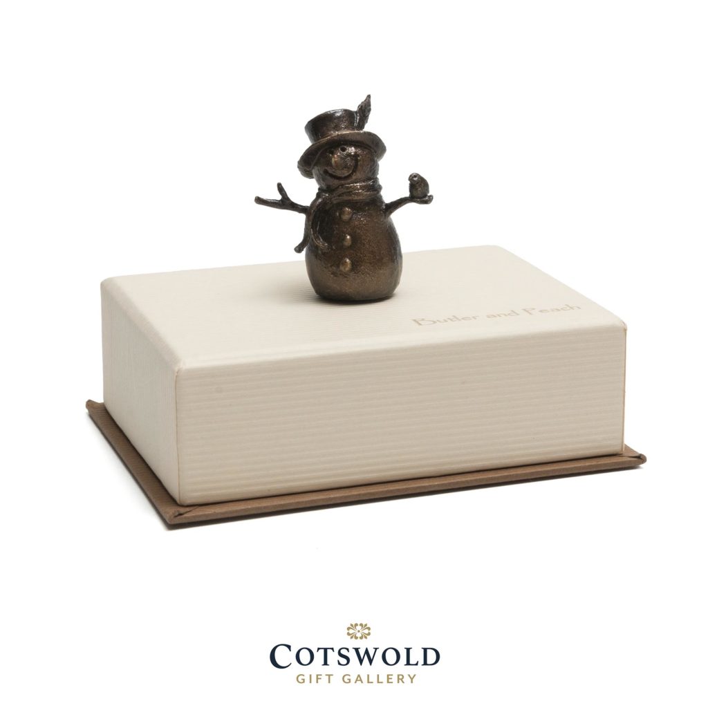 Michael Simpson Miniature Bronzes Snowman 3 1024x1024