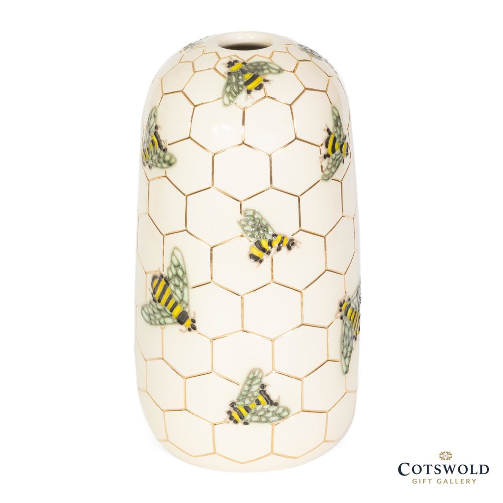 Dennis Chinaworks Lustred Bee Vase 2 1024x1024