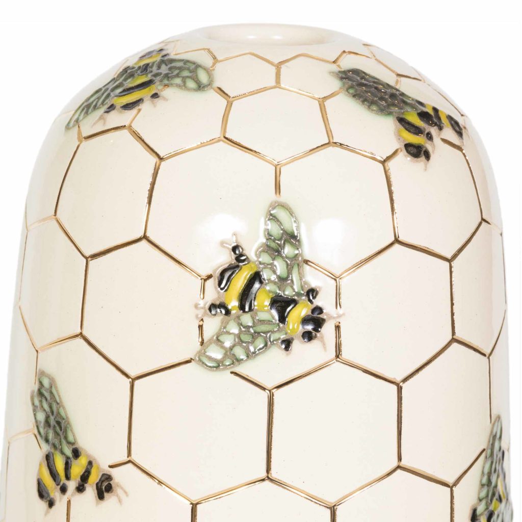 Dennis Chinaworks Lustred Bee Vase 3 1024x1024