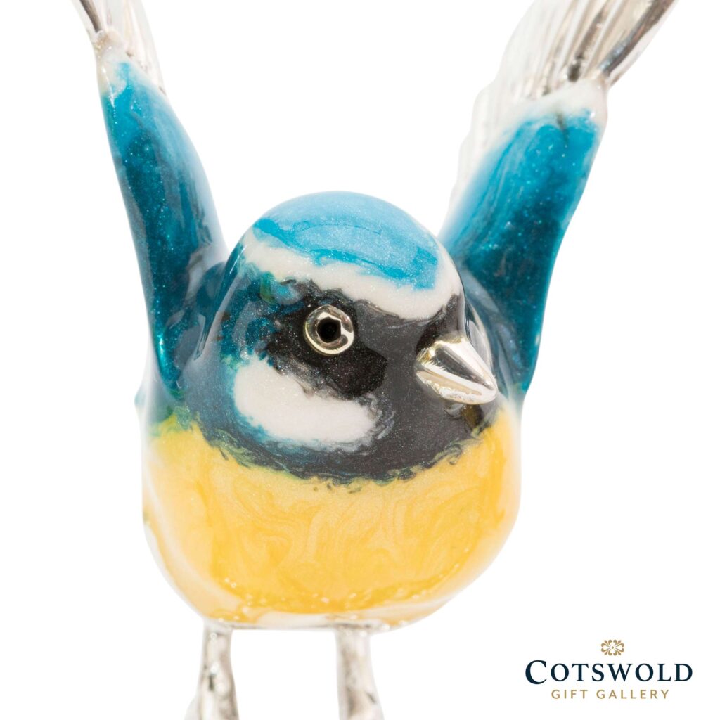 Saturno Silver Blue Tits On A Branch 4 1024x1024