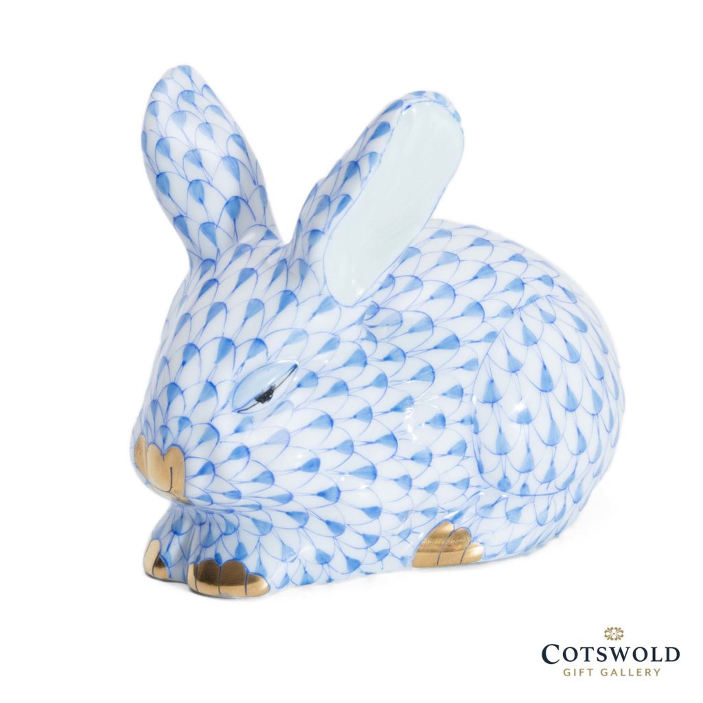 Herend Porcelain Rabbit Blue 15570 2 1024x1024