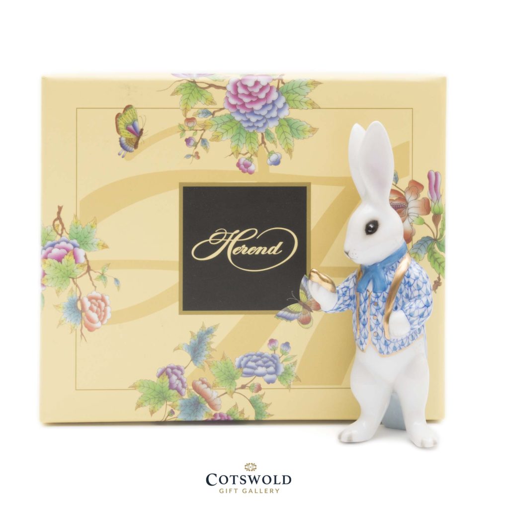 Herend Porcelain White Rabbit W Pocket Watch 1 1024x1024