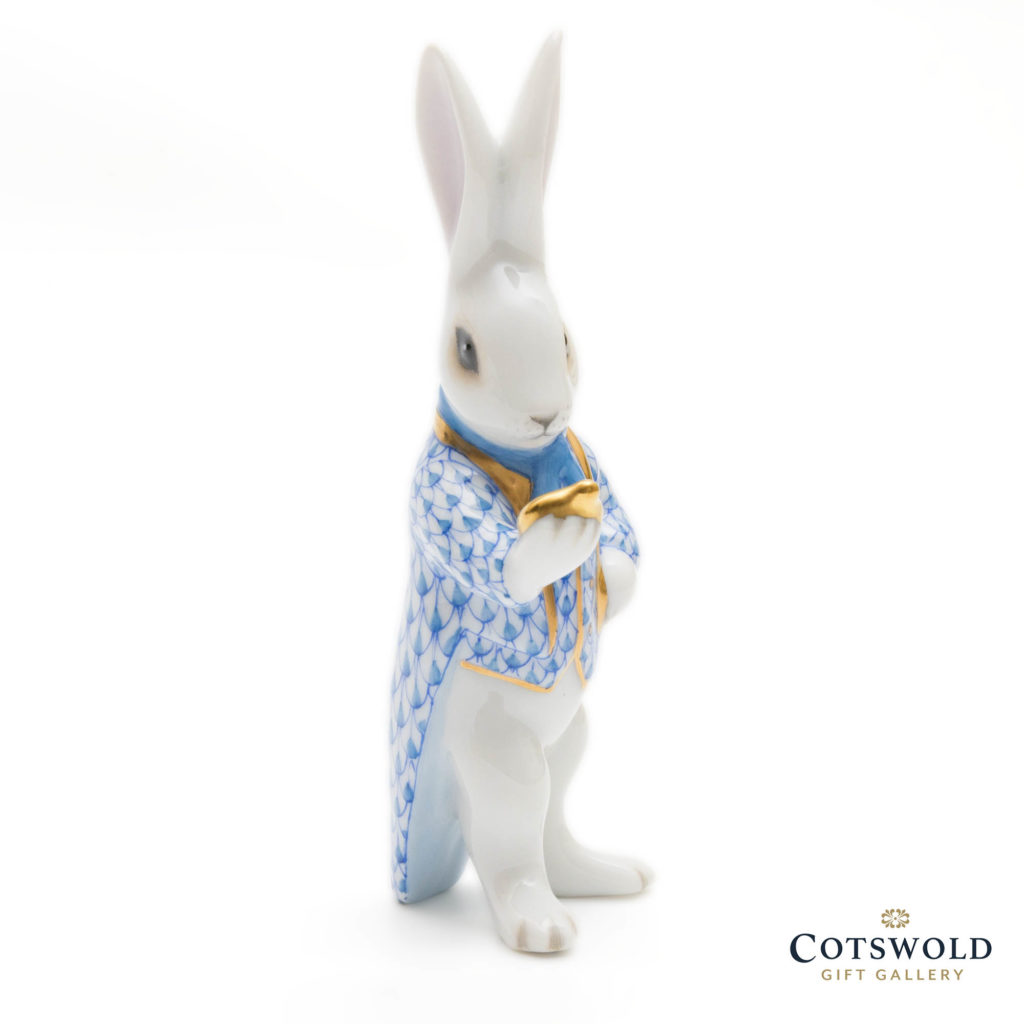 Herend Porcelain White Rabbit W Pocket Watch 5 1024x1024