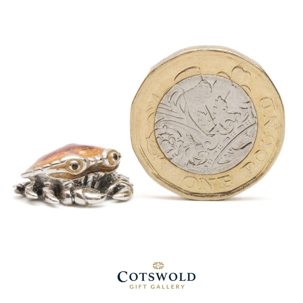 ©2025 Cotswold Gift Gallery Saturno Silver Animals Crab 13114 2 1024x1024