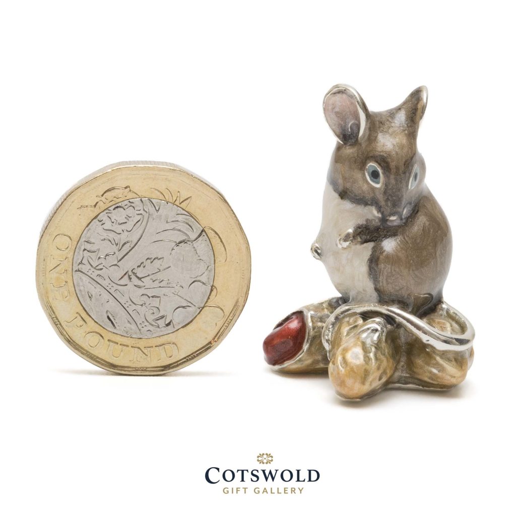 Saturno Silver Animals Mouse On Peanut 13389 1 1024x1024