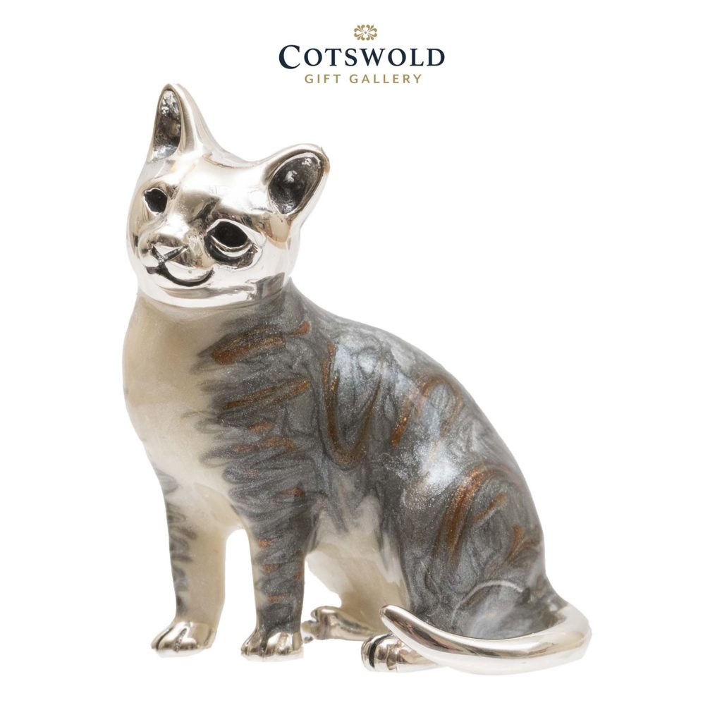 Saturno Silver Animals Cat 9597s 2 1024x1024