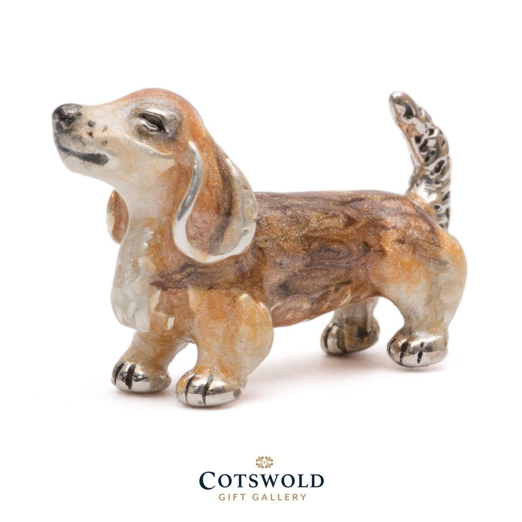 ©2025 Cotswold Gift Gallery Saturno Silver Animals Dachsund 13010 3 1024x1024