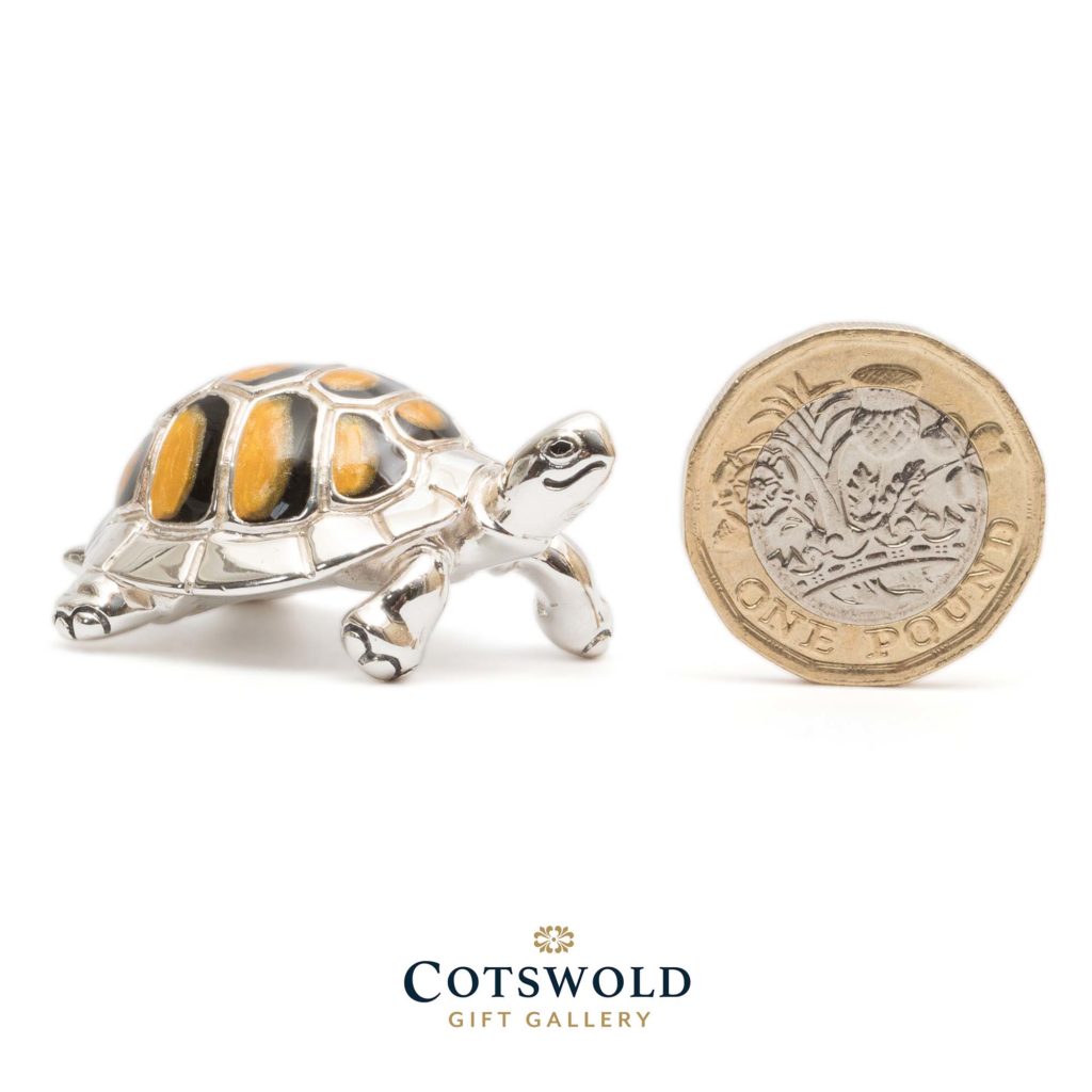 Saturno Silver Animals Tortoise 1 1024x1024