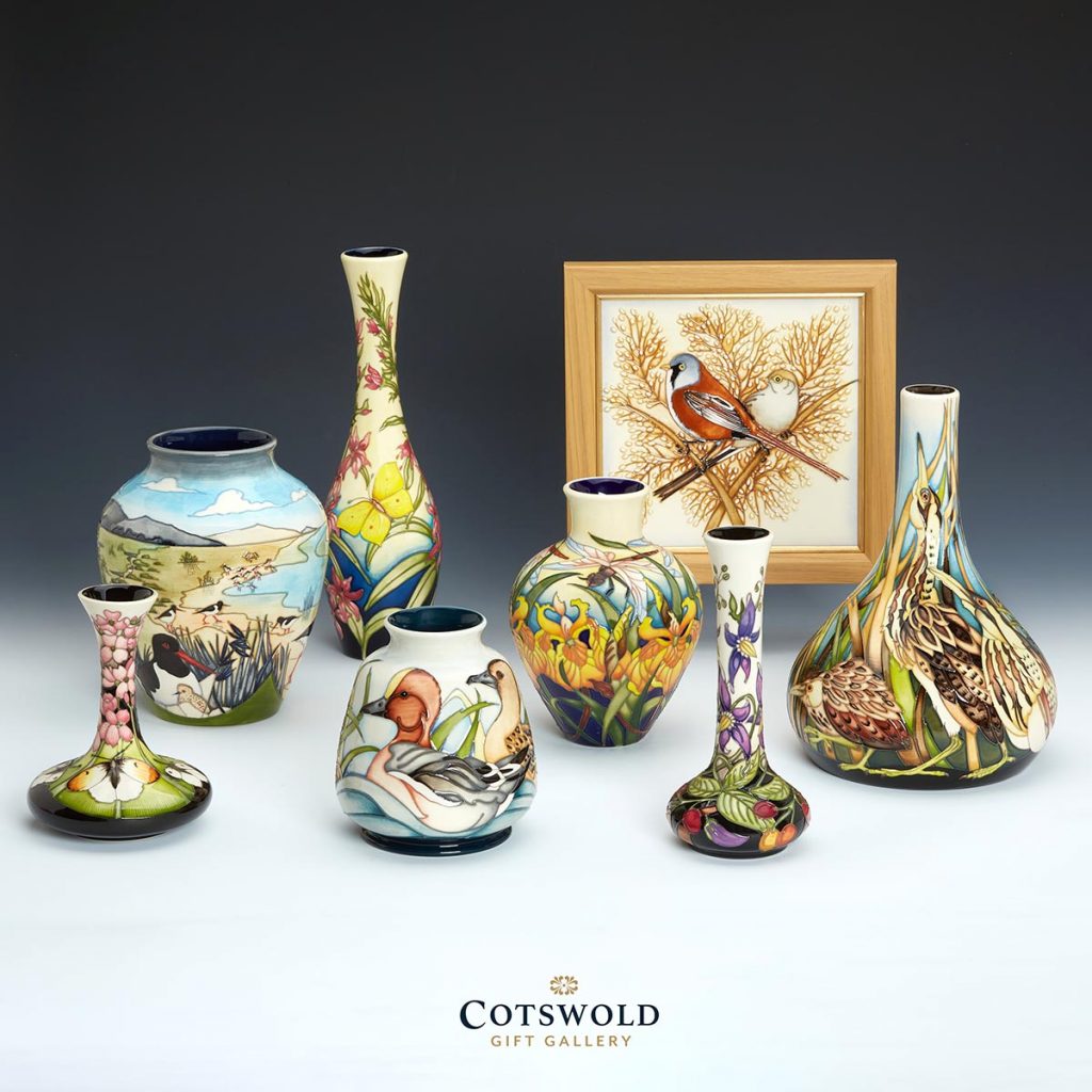 Moorcroft Pottery RSPB Leighton Moss Collection 1024x1024