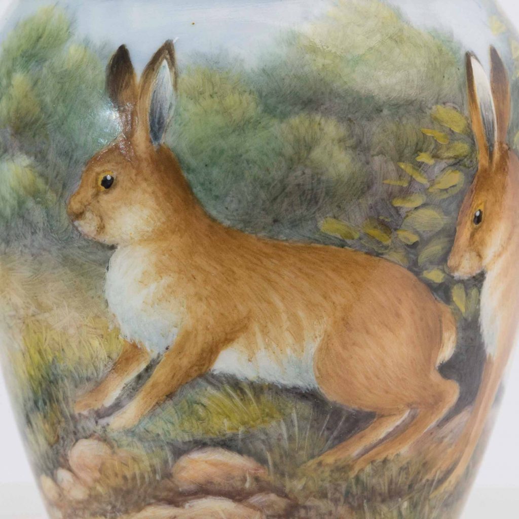 Steve Smith Ceramics Hares Miniature Vase 4 1024x1024