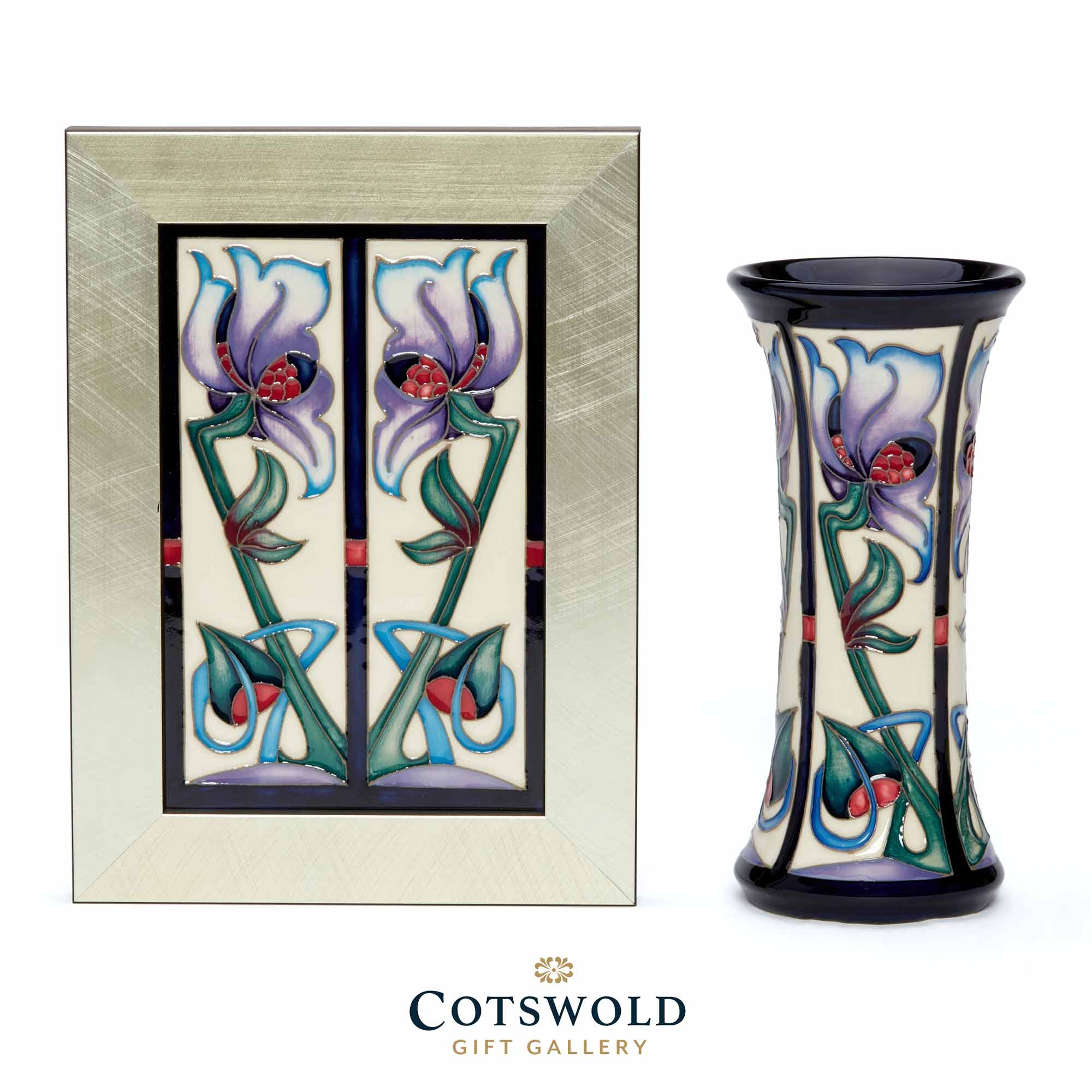 Homage Plaque Moorcroft Pottery Cotswold Gift Gallery