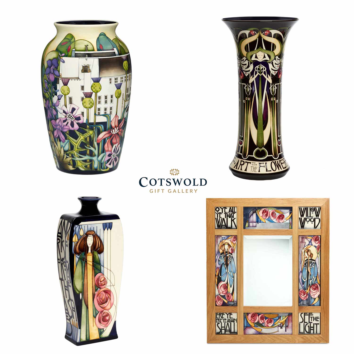 Moorcroft Collections Moorcroft Pottery Cotswold Gift Gallery