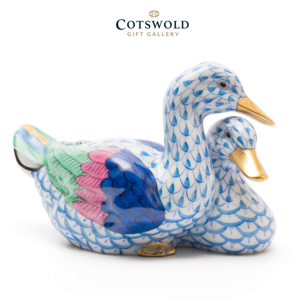 Herend Porcelain Pair Of Ducks 05036 1 1024x1024