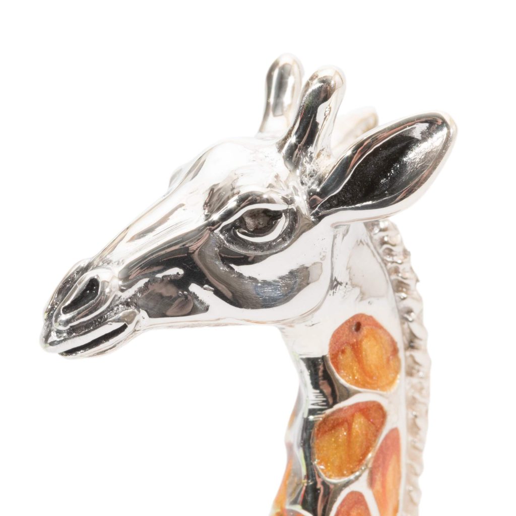 Saturno Silver Giraffe Medium 4 1024x1024