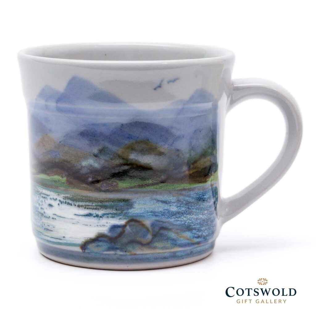 Landscape Pint Mug Highland Stoneware Cotswold Gift Gallery