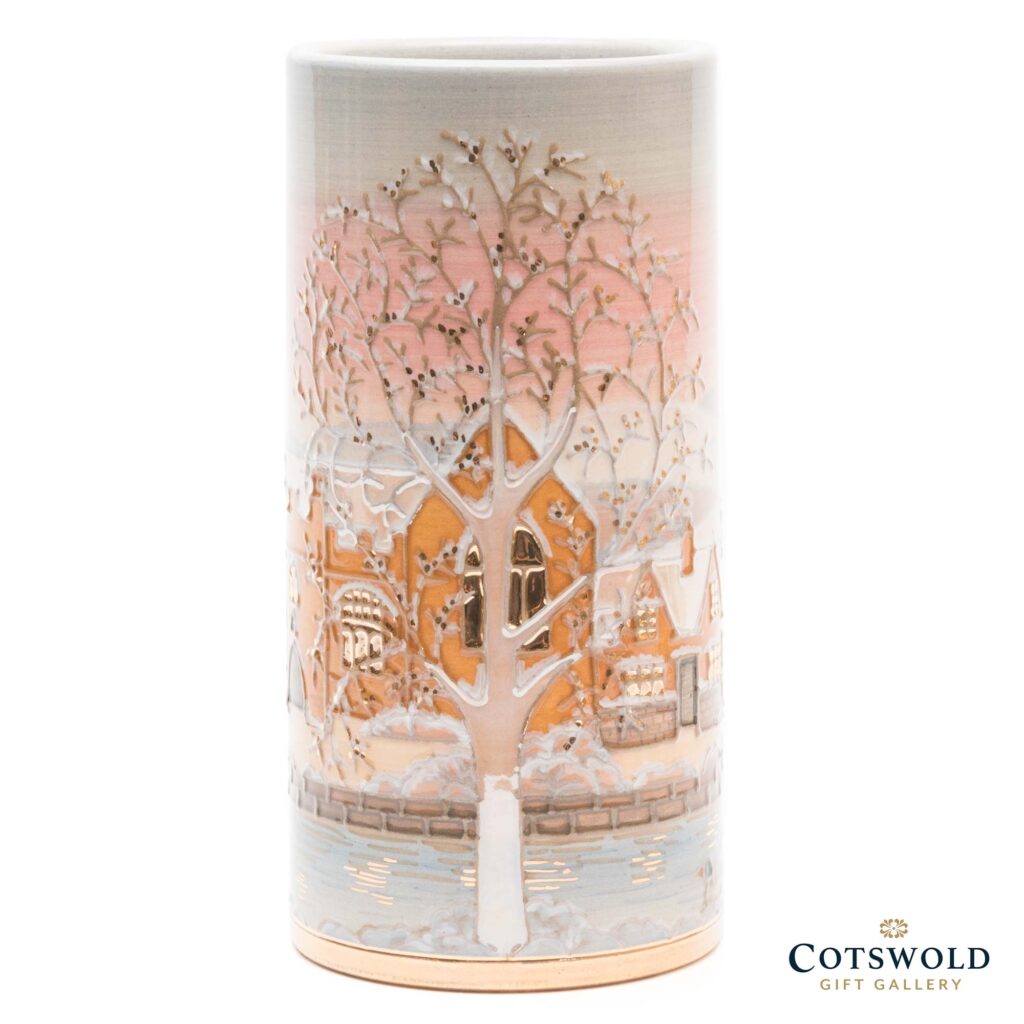 Winter In The Cotswolds Vase Sally Tuffin 2 1024x1024