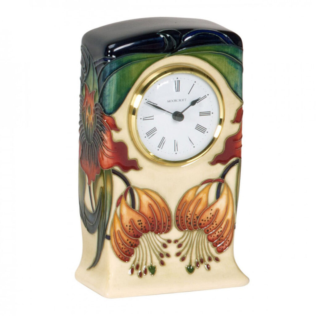 Moorcroft Pottery Anna Lily Clock Cl1 1024x1024