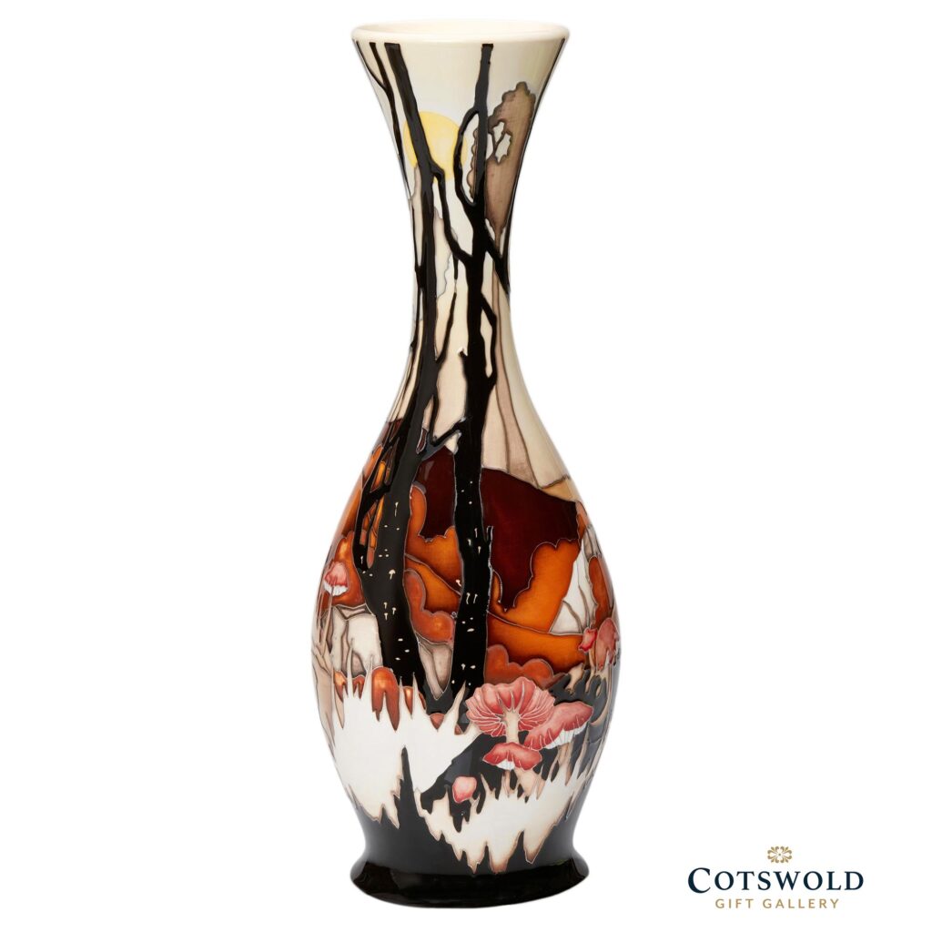 Moorcroft Pottery Colours Of Autumn Song Moon Vase 01 1024x1024