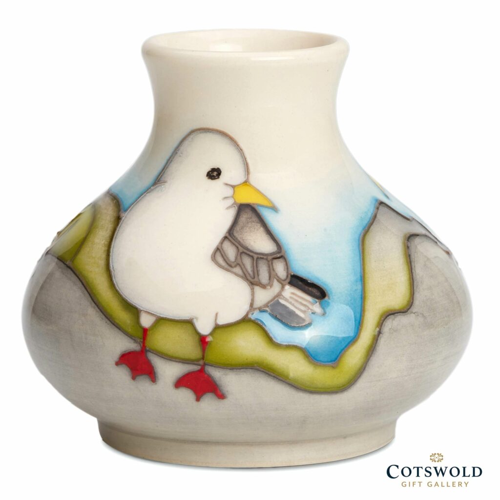 Moorcroft October Kittiwake Miniature Vase 1 1024x1024