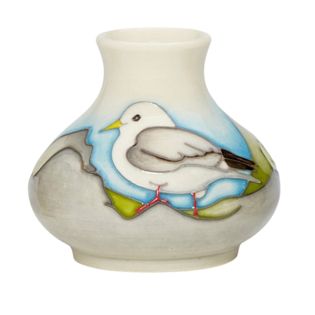 Moorcroft October Kittiwake Miniature Vase 2 1024x1024