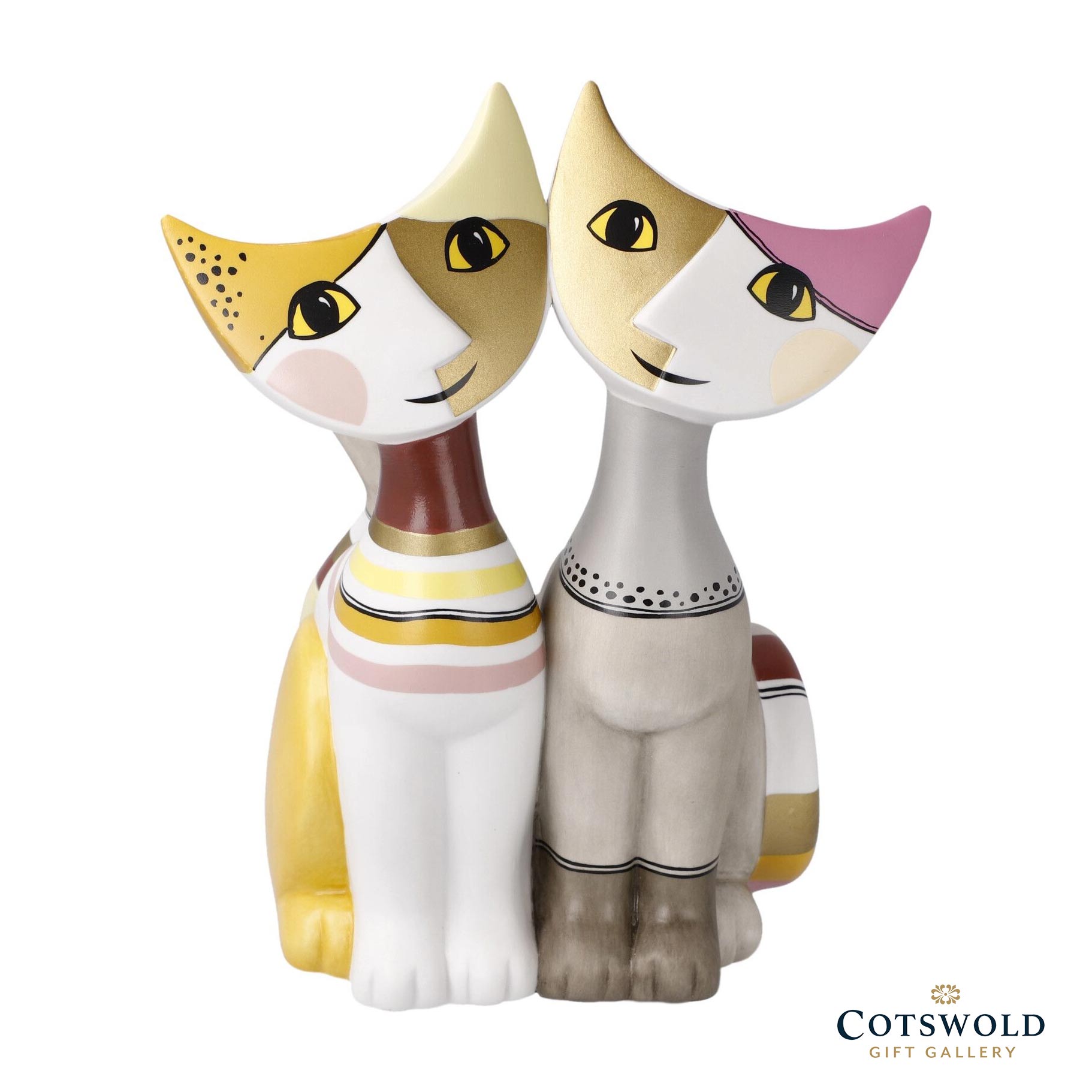 Elena e Pippa – Rosina Wachtmeister Cats – Cotswold Gift Gallery