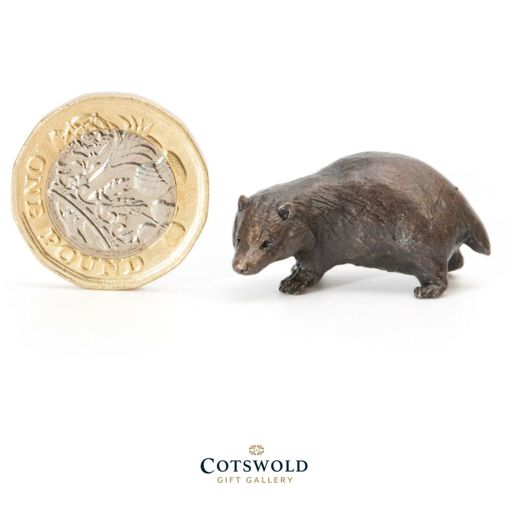 Michael Simpson Bronze Miniature Badger 2 1024x1024