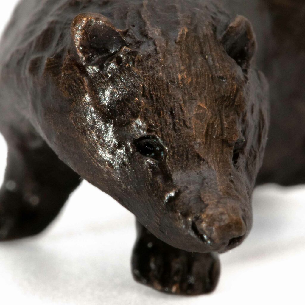 Michael Simpson Bronze Miniature Badger 3 1024x1024