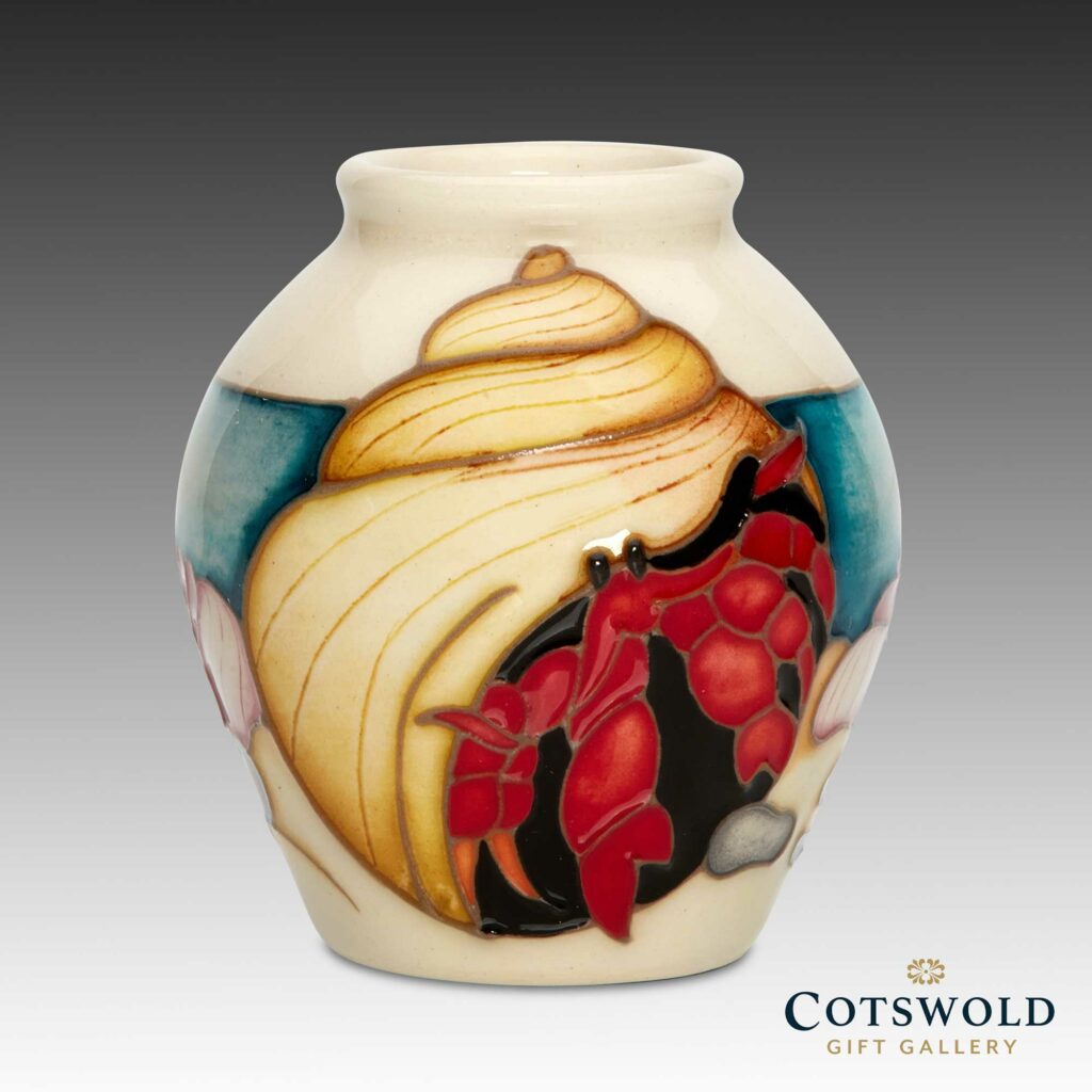 Moorcroft November Miniature Vase Hermit Crab 1 1024x1024