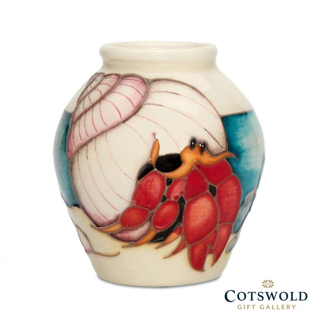 Moorcroft November Miniature Vase Hermit Crab 3 1024x1024