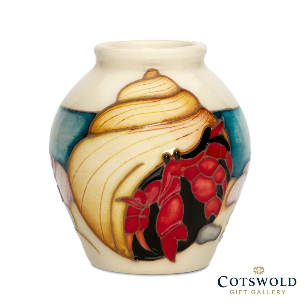 Moorcroft November Miniature Vase Hermit Crab 4 1024x1024