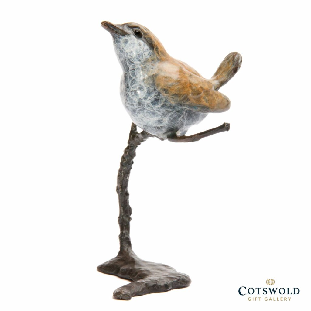 Unique Bronze Wren On A Branch 1 1024x1024