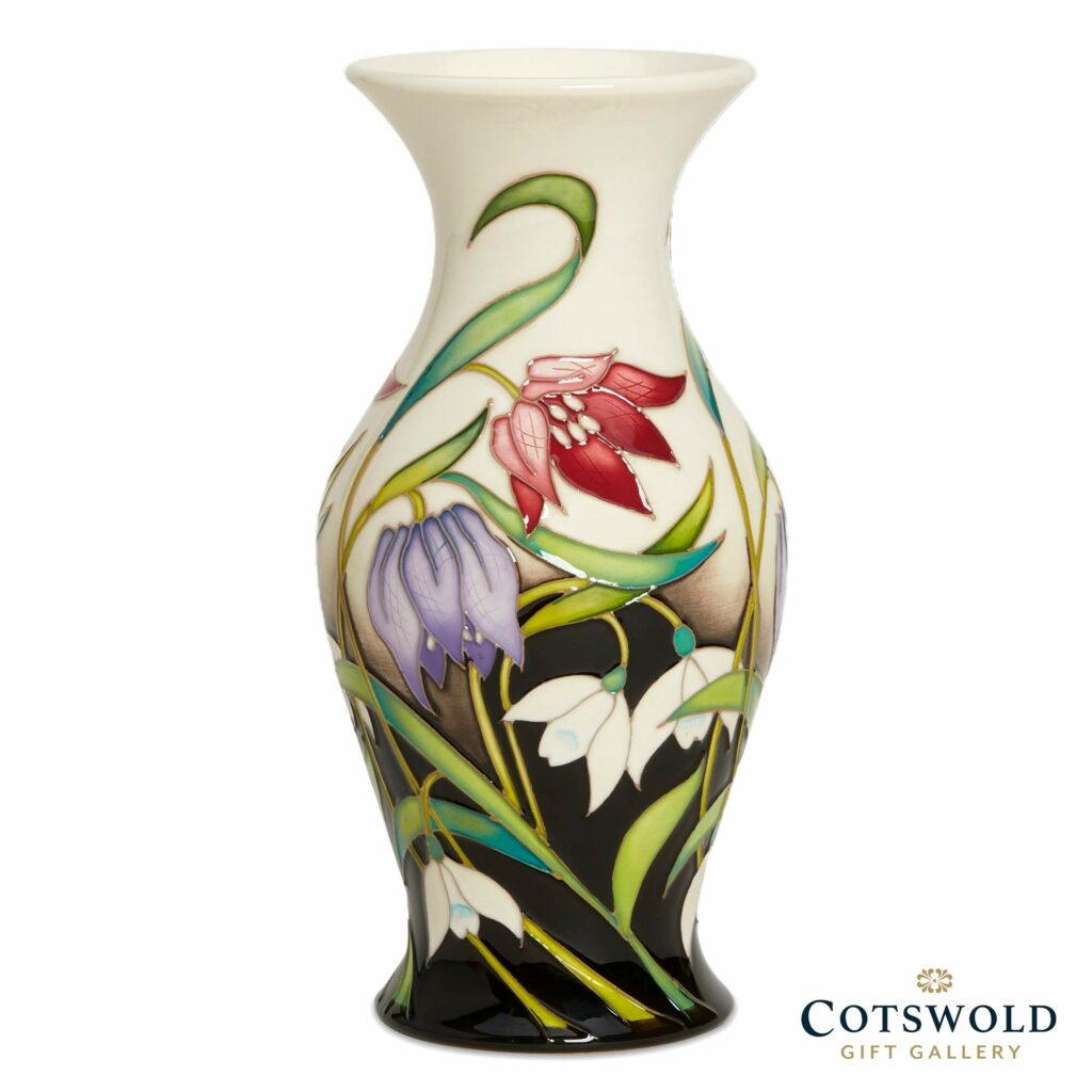 Moorcroft Pottery Snowdrop Sensations Riversong Vase 226 7 1024x1024