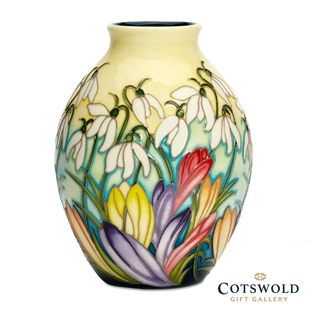 Moorcroft Pottery Snowdrop Sensations Waves Of Colour Vase 35 W 1024x1024