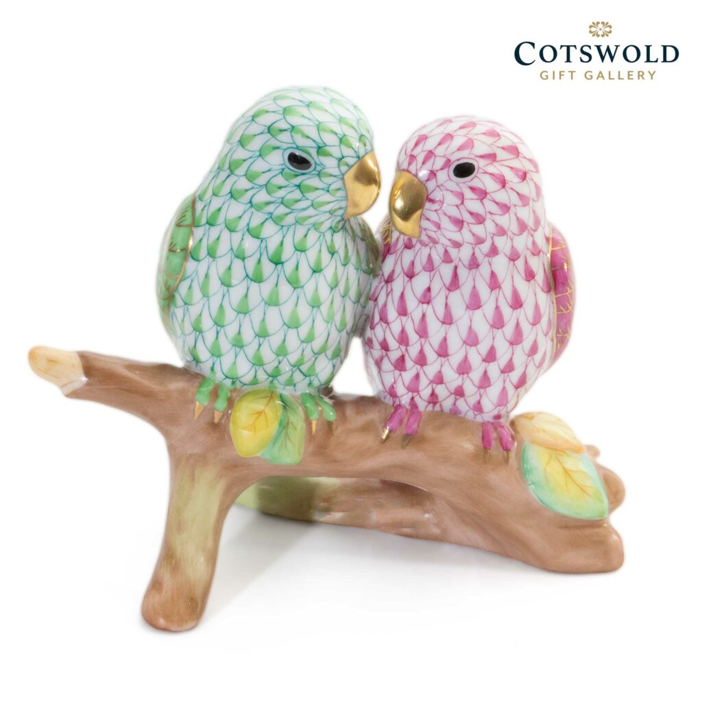 Herend Porcelain Lovebirds 15728 2 1024x1024