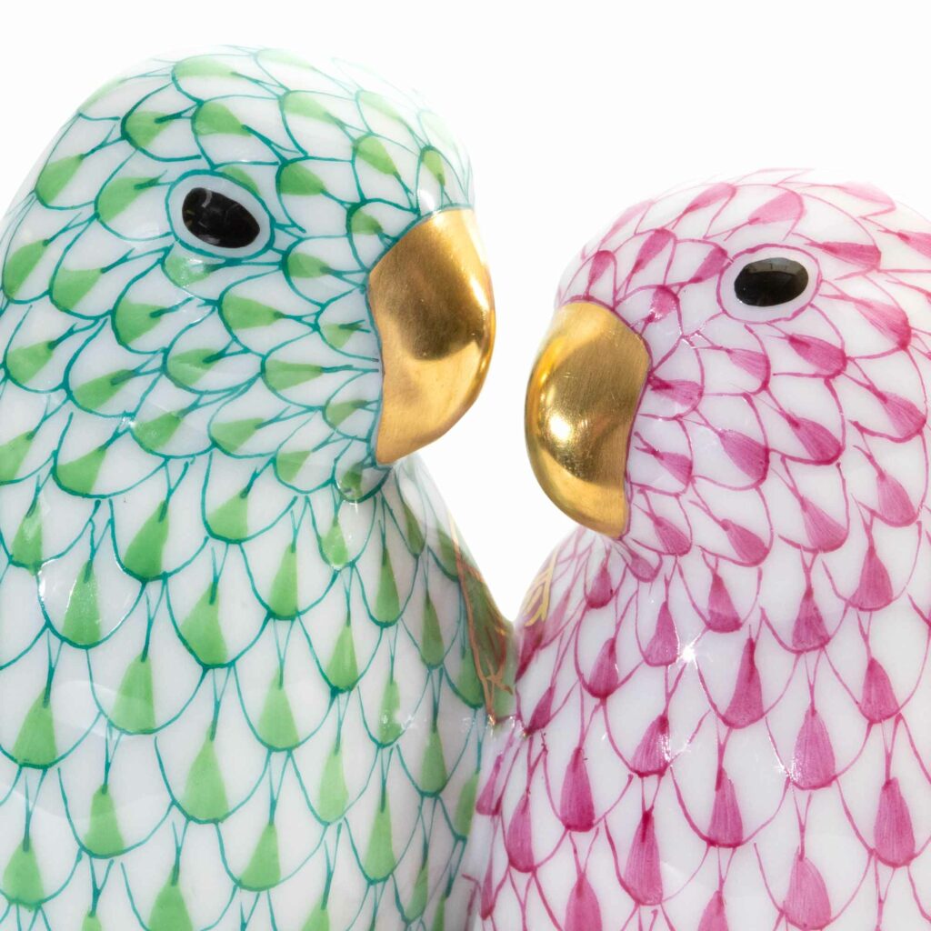 Herend Porcelain Lovebirds 15728 3 1024x1024
