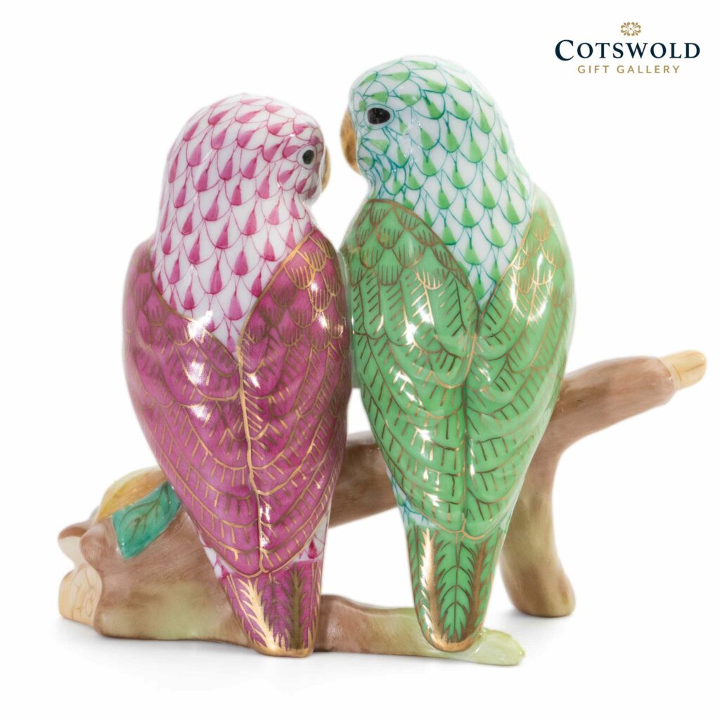Herend Porcelain Lovebirds 15728 4 1024x1024