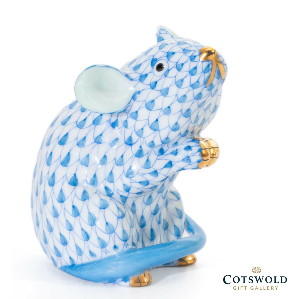 Herend Porcelain Mouse 15304 2 1024x1024