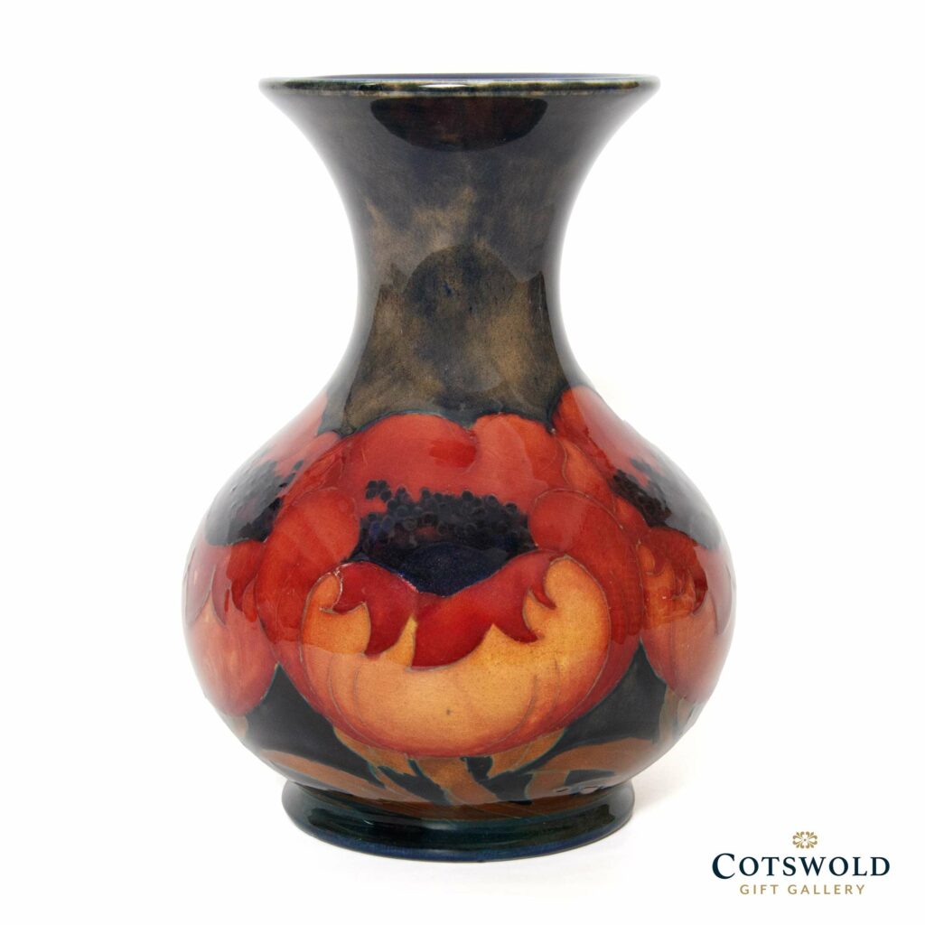 Vintage William Moorcroft Big Poppy M16 Vase 1 1024x1024