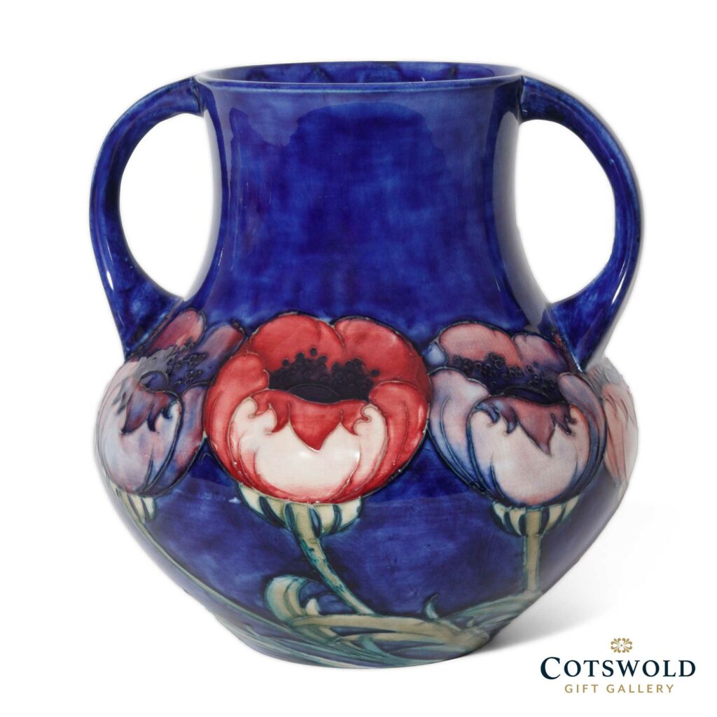 Vintage William Moorcroft Big Poppy Two Handled Vase 1 1024x1024