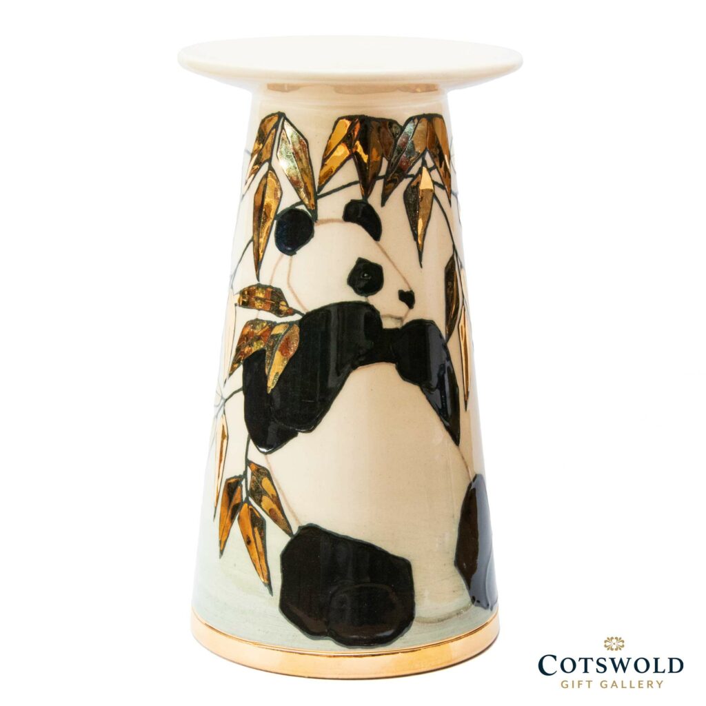 Dennis Chinaworks Gold Leaf Panda Vase 2 1024x1024